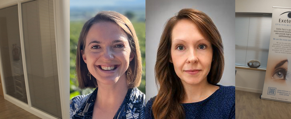 New Consultant Ophthalmologists at Exeter Eye